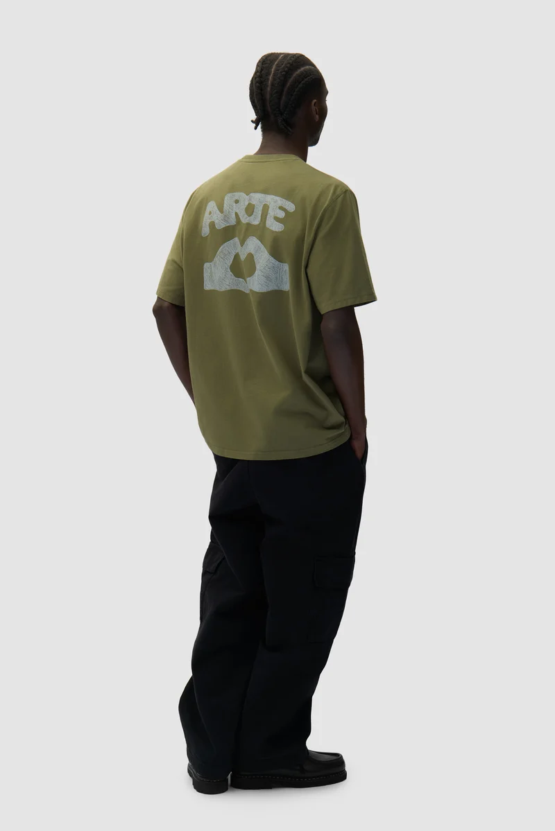 Diels Scribble T-shirt - Vert
