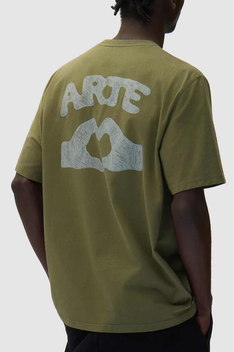 Diels Scribble T-shirt - Vert