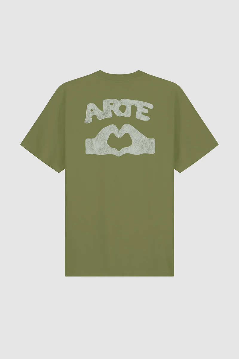 Diels Scribble T-shirt - Vert