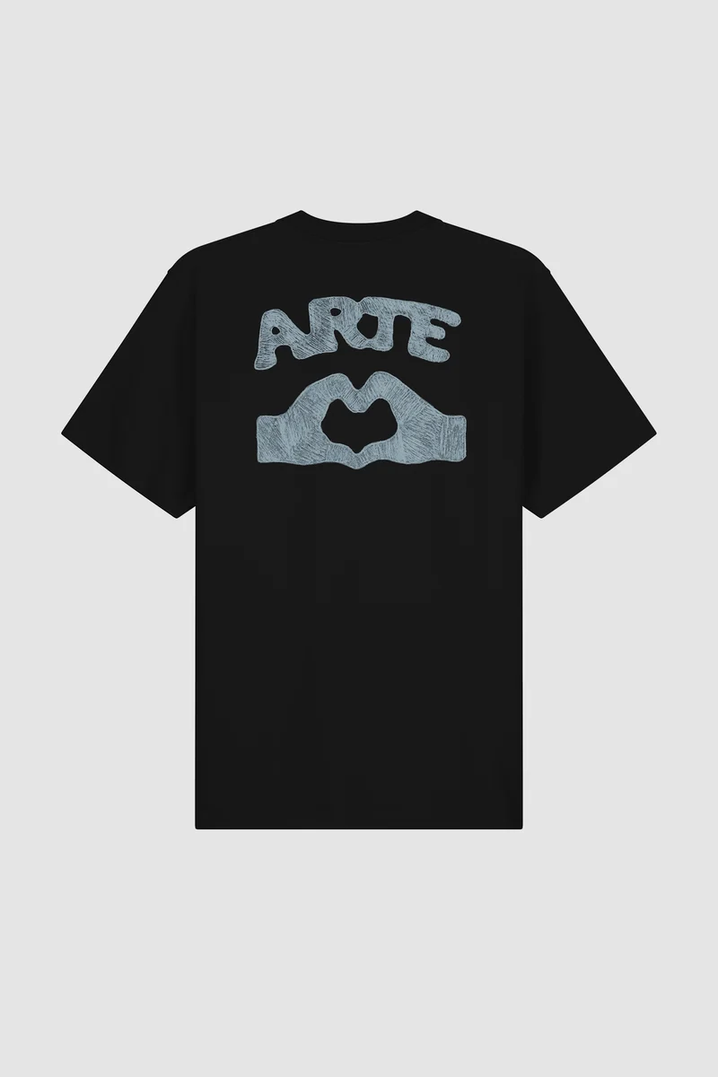T-shirt Diels Scribble - Noir