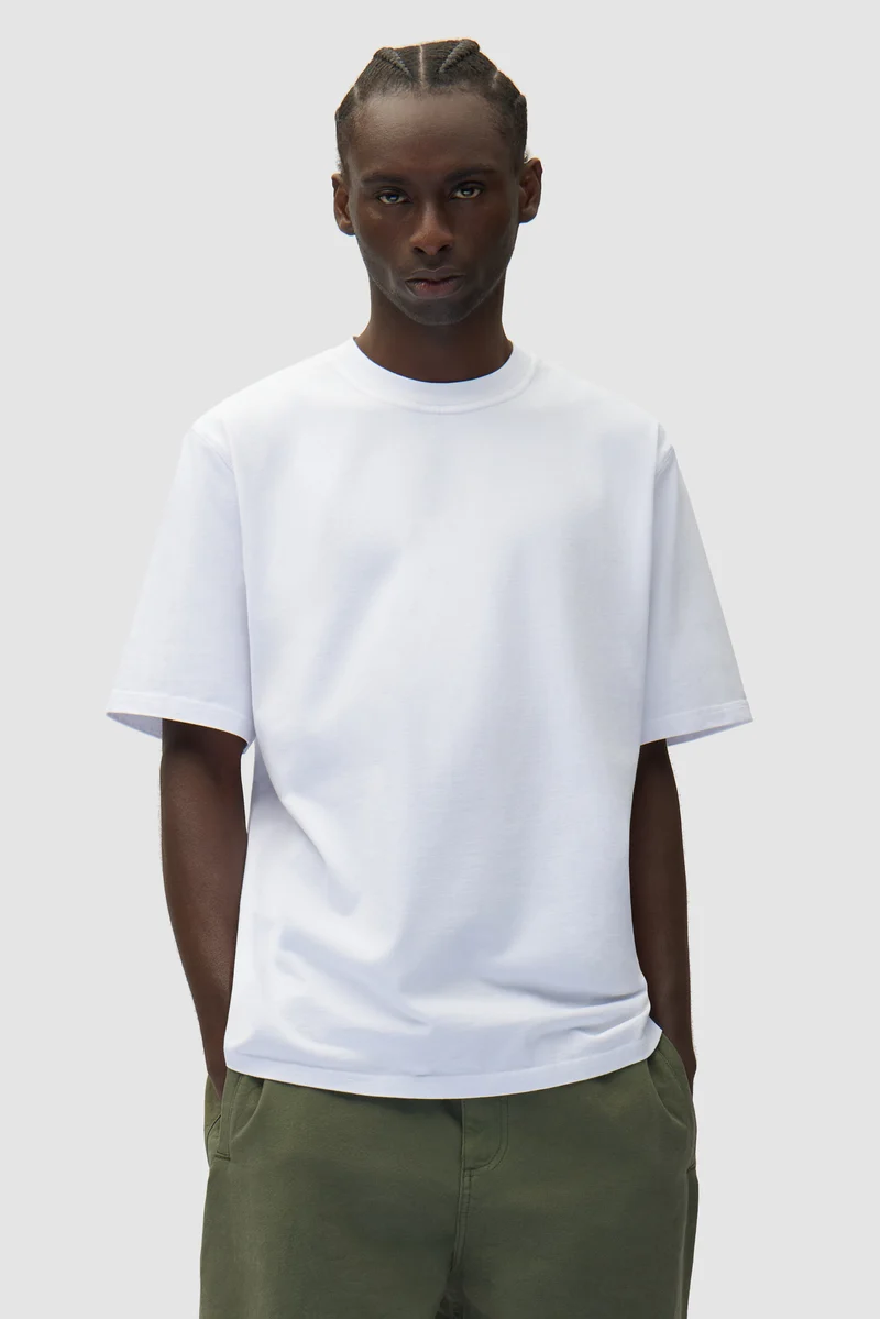 T-shirt Diels Scribble - Blanc