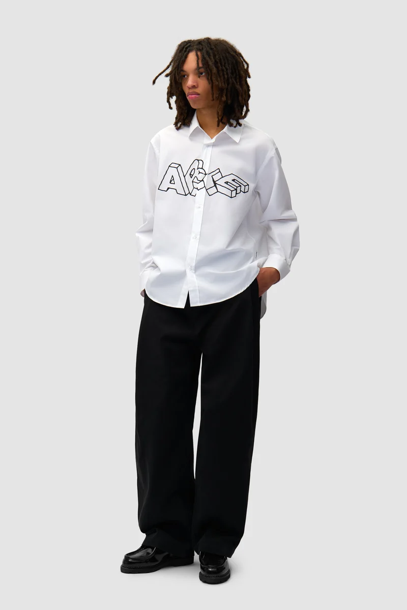 Arte Blocks Shirt - Blanc