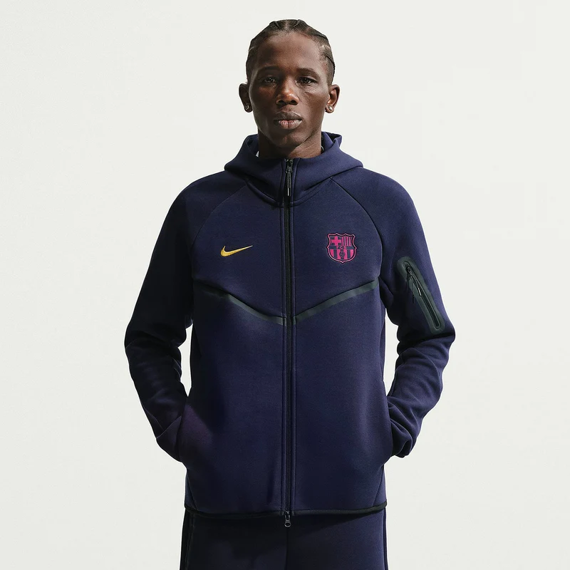 Nike FC Barcelona 26/27 Tech Fleece Full Zip Hoodie