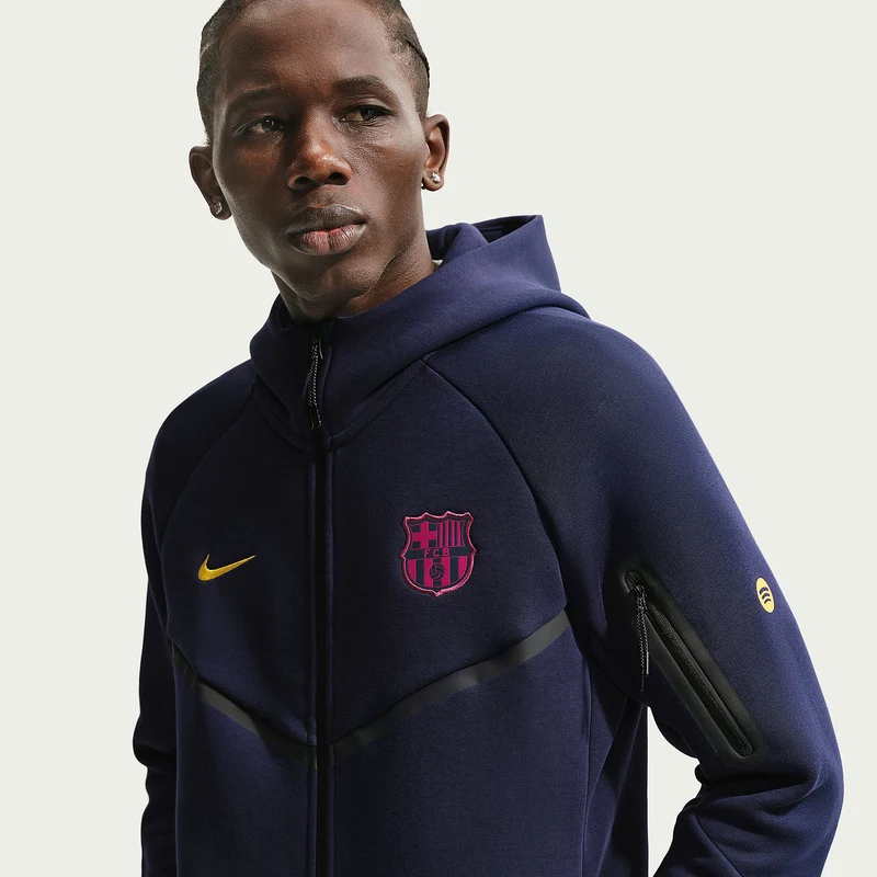 Nike FC Barcelona 26/27 Tech Fleece Full Zip Hoodie