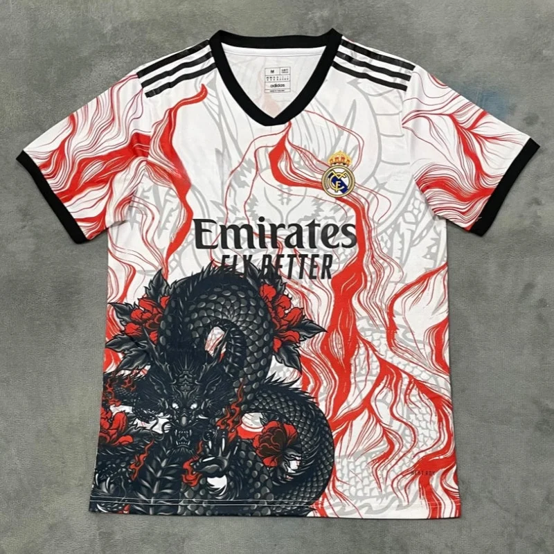 Maillot 25/26 Real Madrid Spécial style dragon