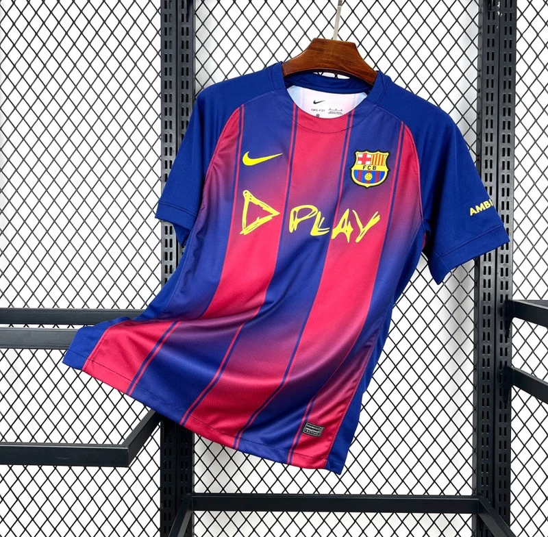 Maillot Domicile Spécial Ed Sheeran FC Barcelone 2025/26
