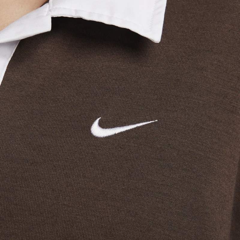 Nike Polo oversize à manches longues pour femme Sportswear E