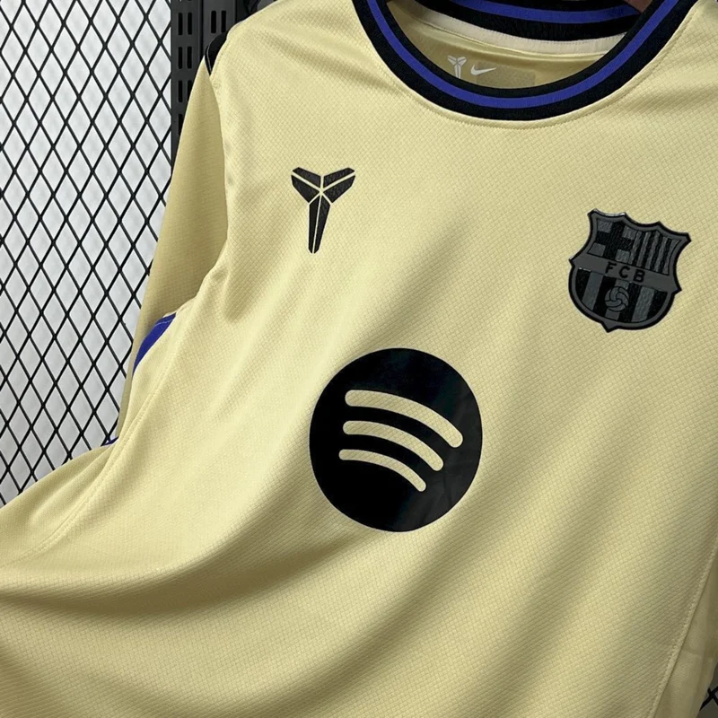 Maillot Extérieur FC Barcelone Manches Longues 2025/26