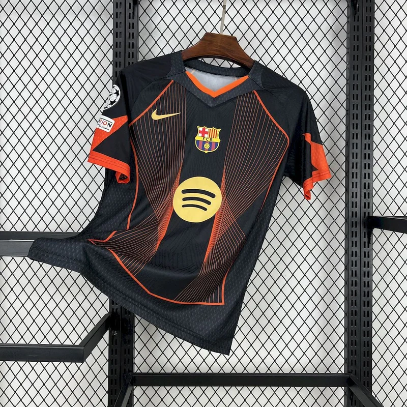 Maillot Spécial Noir/Orange FC Barcelone 2025/26