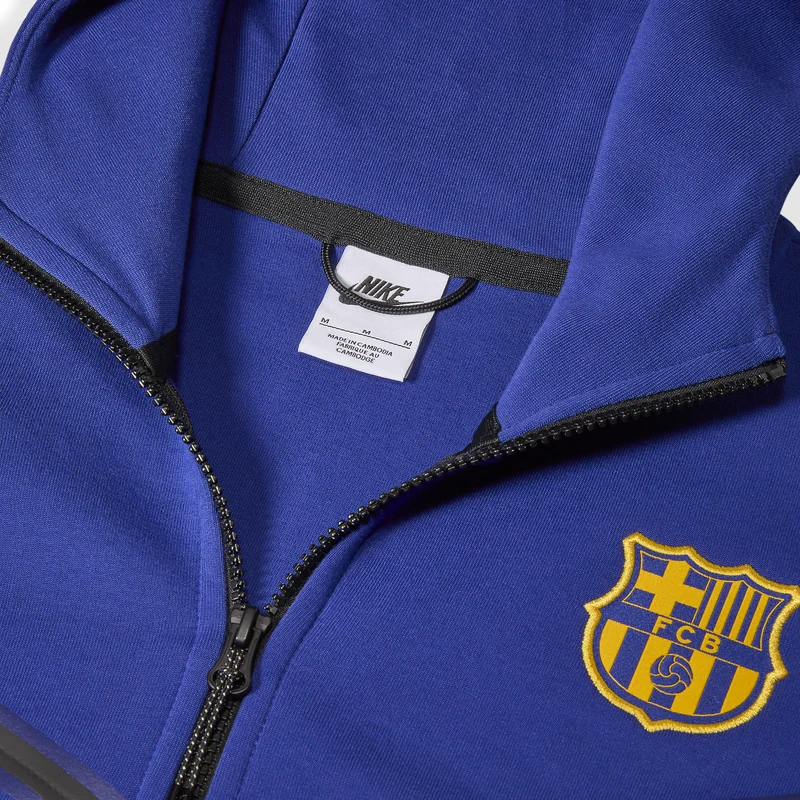 Nike Sweat à capuche zippé Football pour homme FC Barcelona