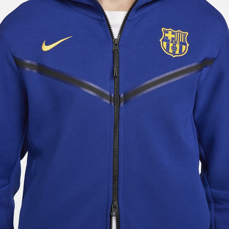 Nike Sweat à capuche zippé Football pour homme FC Barcelona
