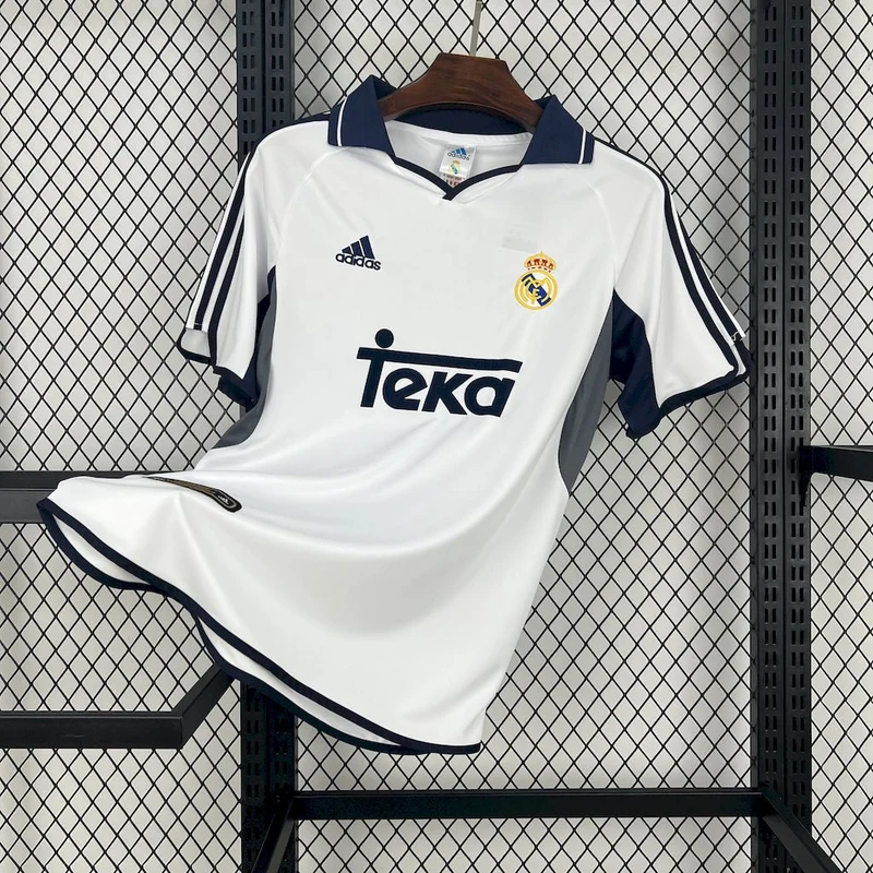 Maillot Domicile Rétro Real Madrid 2000/01