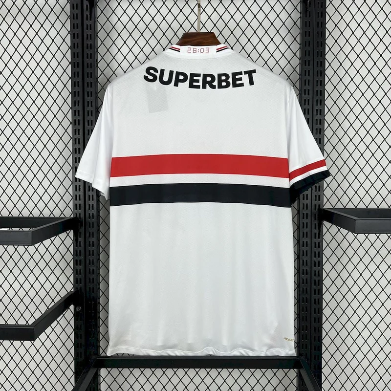Maillot Domicile Sao Paulo 2025/26