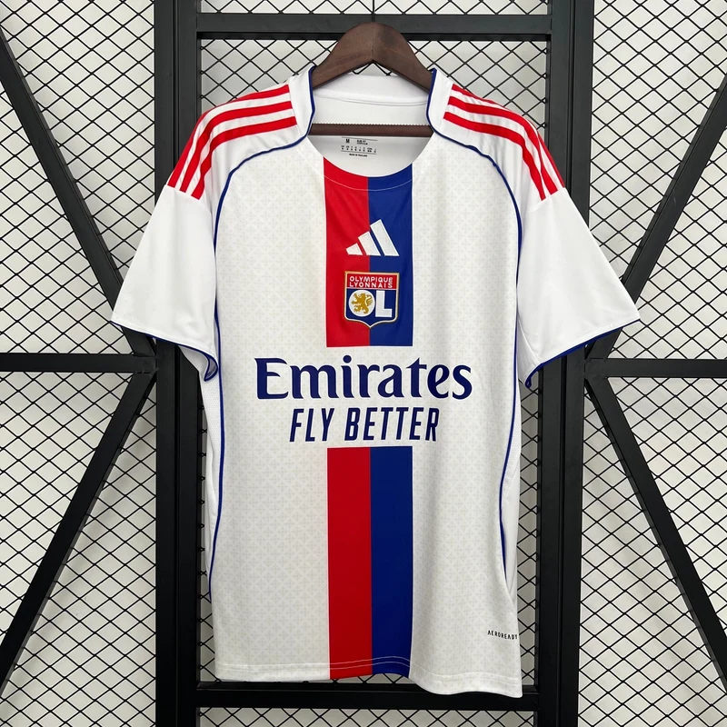 Maillot Domicile Olympique Lyonnais 2025/26