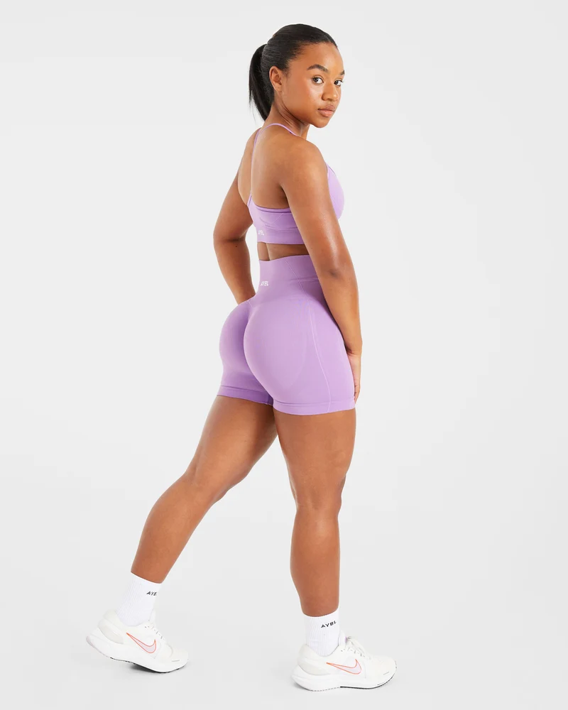 Empower Seamless Shorts - Violet