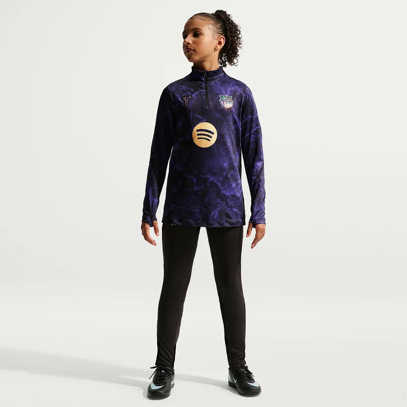 Nike Kobe Bryant x FC Barcelona 26/27 Kids Dri-FIT Strike Pre-Match Drill Top