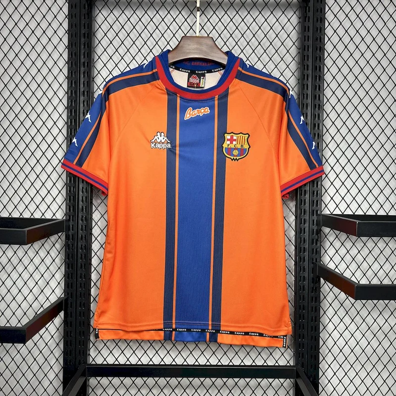 Maillot Extérieur Rétro FC Barcelone 1997/98