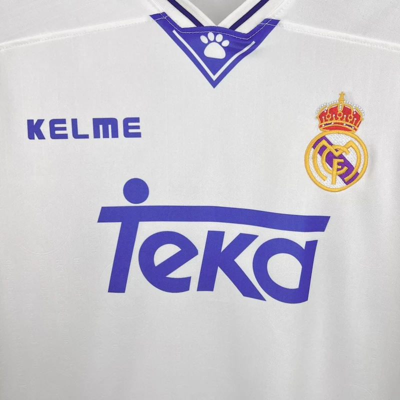 Maillot Domicile Rétro Real Madrid 1996/97