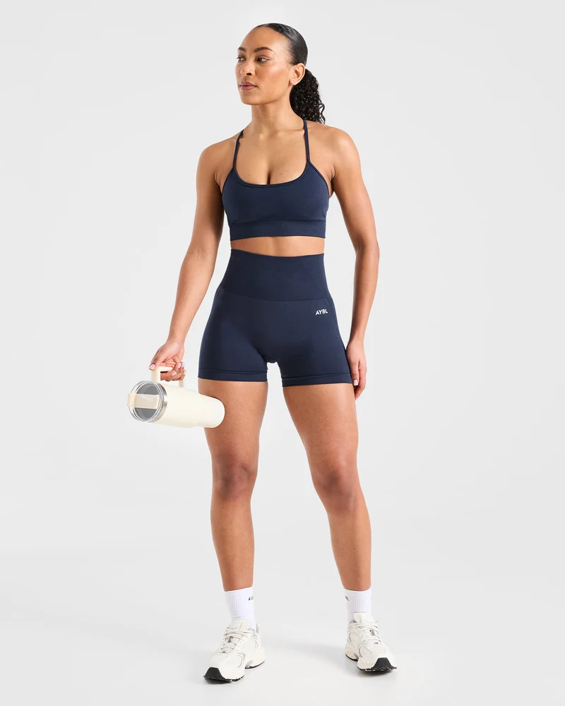 Empower Seamless Shorts - Navy