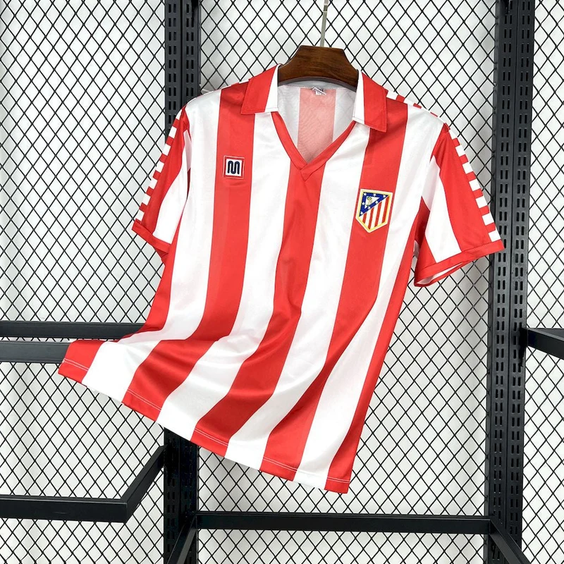 Maillot Domicile Rétro Atletico Madrid 1982/83