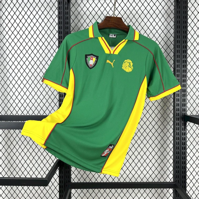 Maillot Domicile Rétro Cameroun 1998