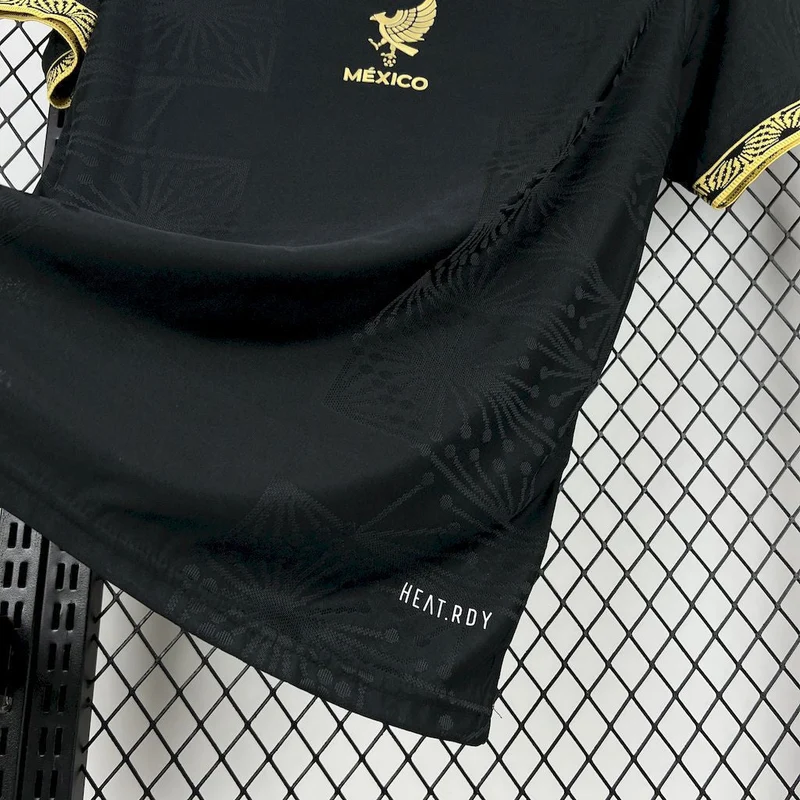 Maillot Gold Black Mexique 2025/26