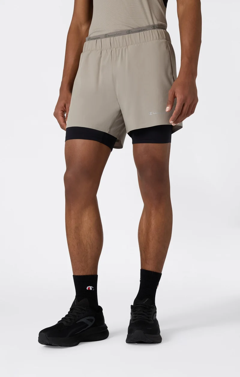 Men’s 2 in 1 Lightweight Quick Dry Shorts