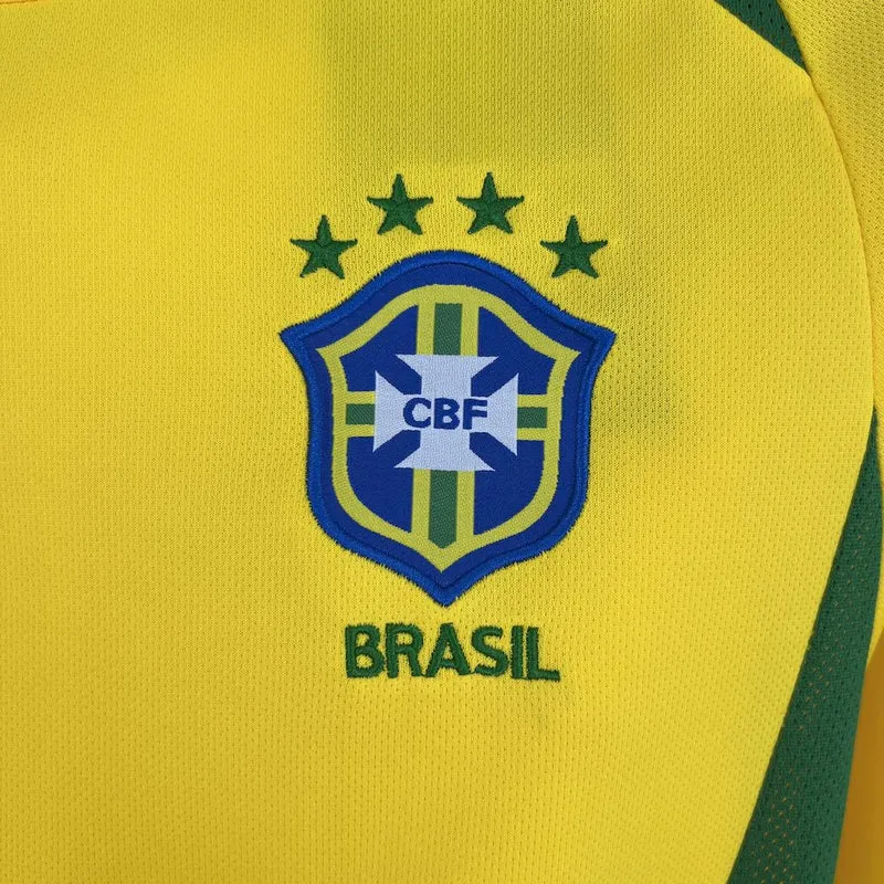 Maillot Domicile Rétro Brésil 2002