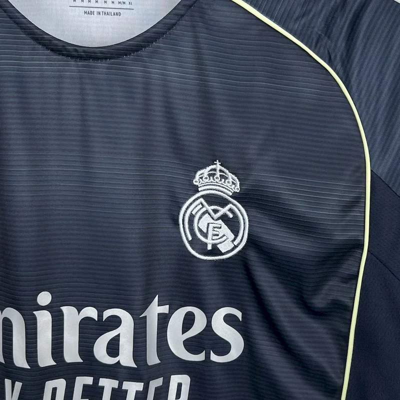 Maillot Extérieur Manches Longues Real Madrid 2025/26