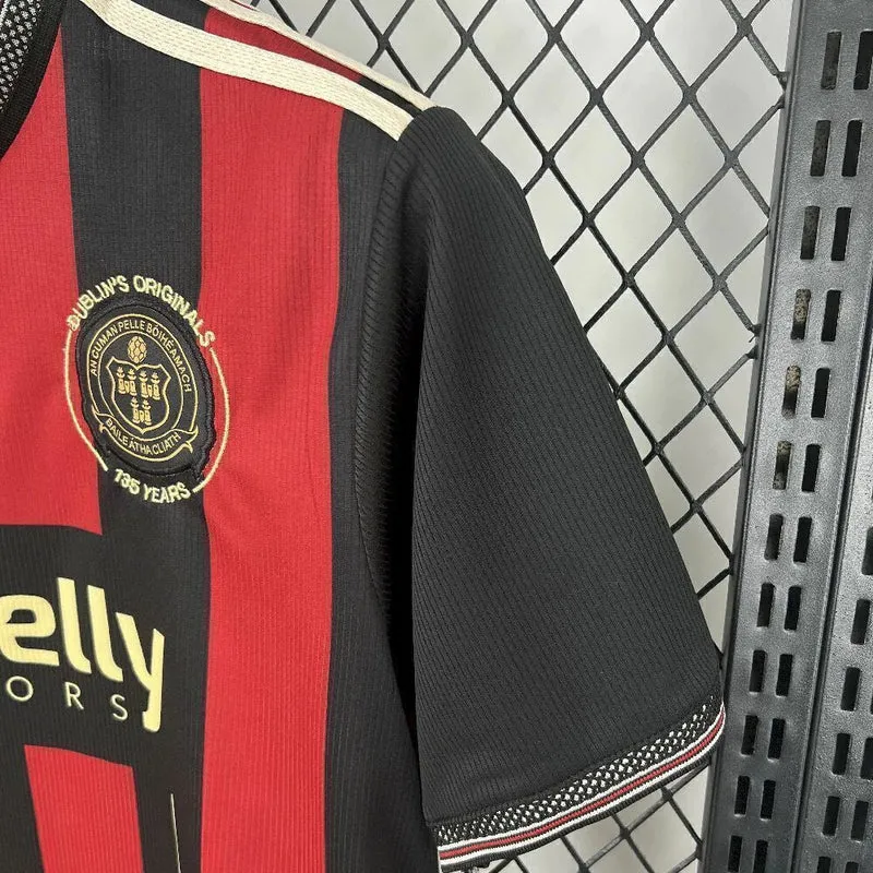 Maillot Domicile Bohemians 2025/26