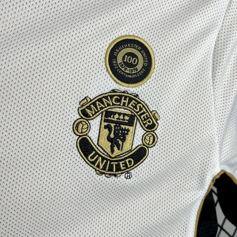 Maillot Centenaire Réversible Rétro Manchester United 2001/02
