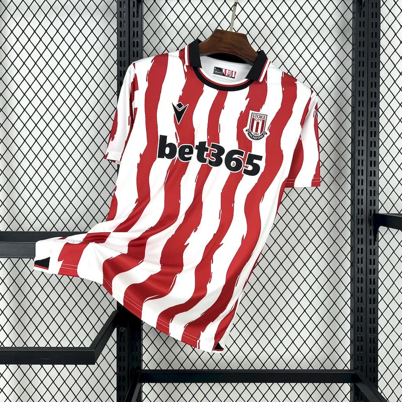 Maillot Domicile Stoke City 2025/26