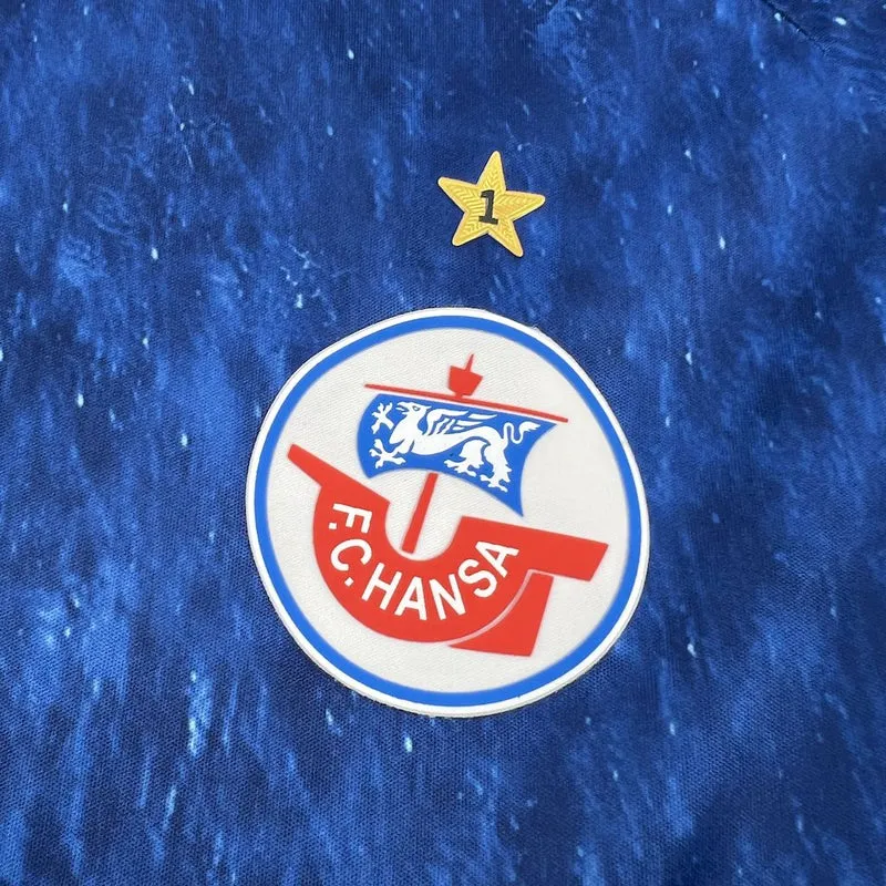 Maillot Édition Spécial Mer Baltique FC Hansa Rostock 2025/26