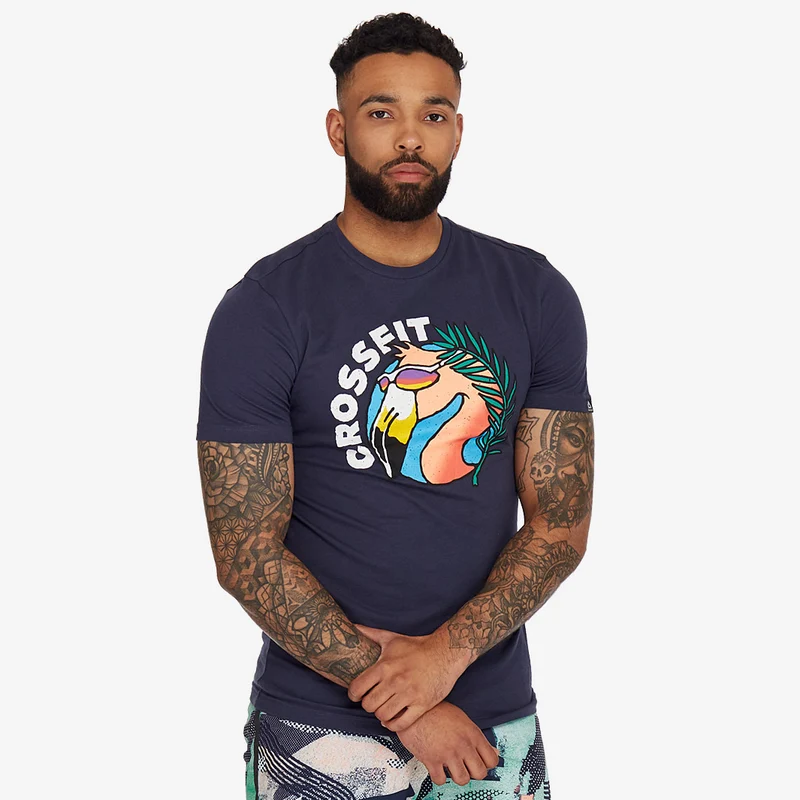 T-Shirt Reebok Funky Flamingo