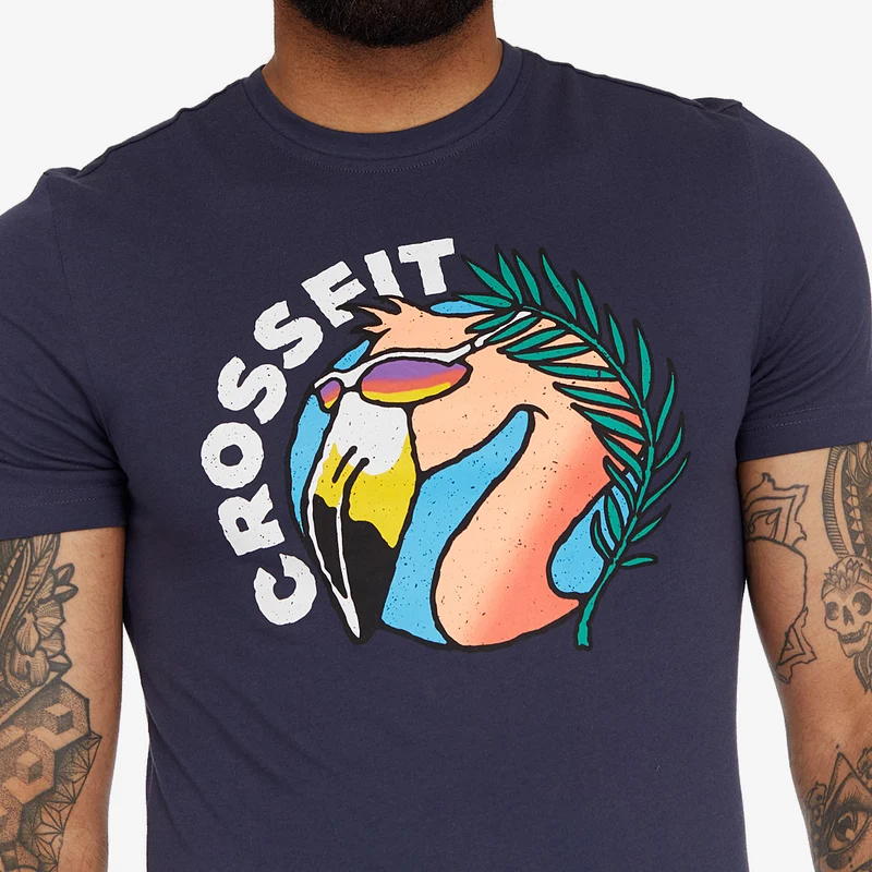 T-Shirt Reebok Funky Flamingo