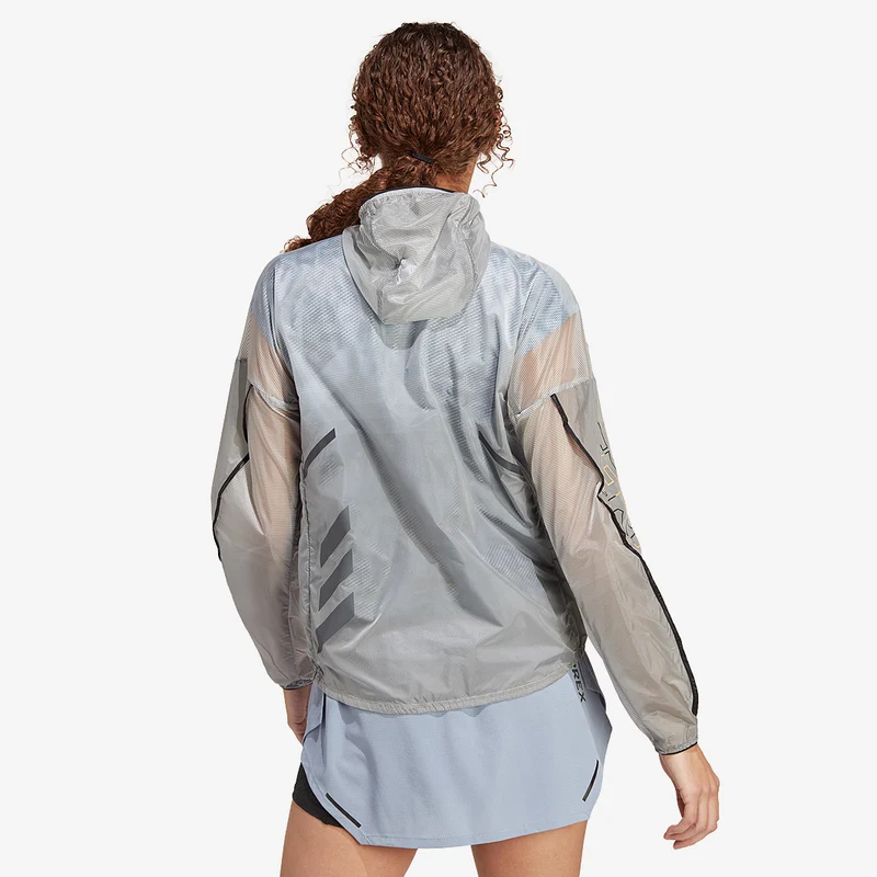 Veste 1/2 Zippée adidas Femme Agravic Pro