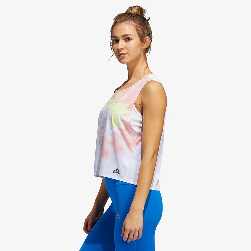 adidas Womens Own The Run Santa Monica Tank