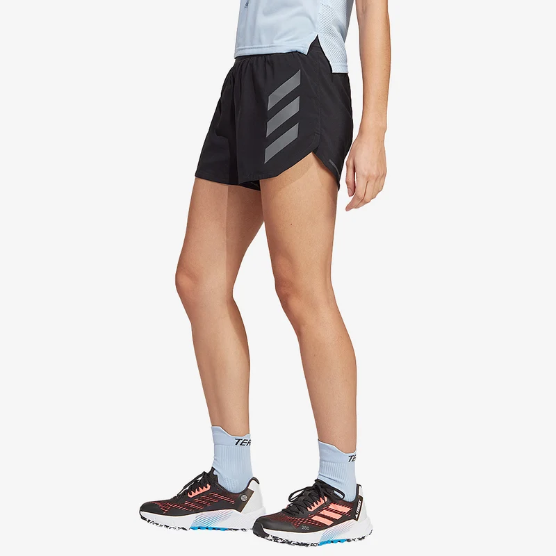 adidas Womens Terrex Agravic 3 Inch Trail Running Shorts