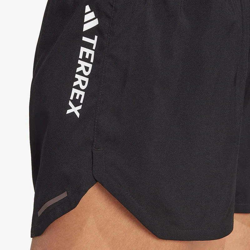 adidas Womens Terrex Agravic 3 Inch Trail Running Shorts