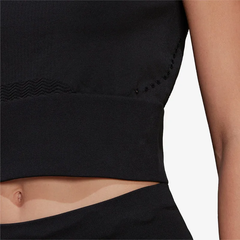 Haut adidas Femme Run Fast Aeroknit Crop