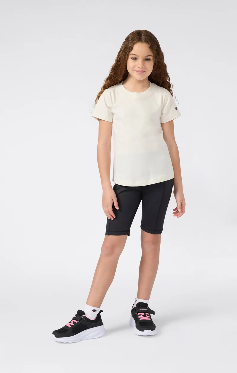 Girls' Stretch Fitted Shorts C-Tech