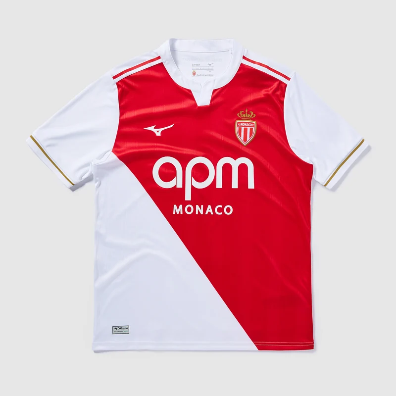 Maillot Domicile Mizuno Monaco 25/26