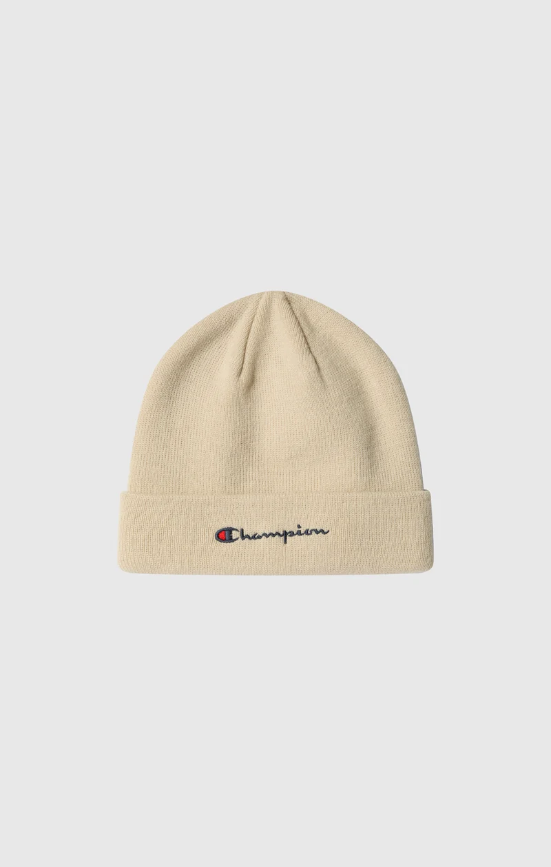 Embroidered Full Logo Beanie Cap