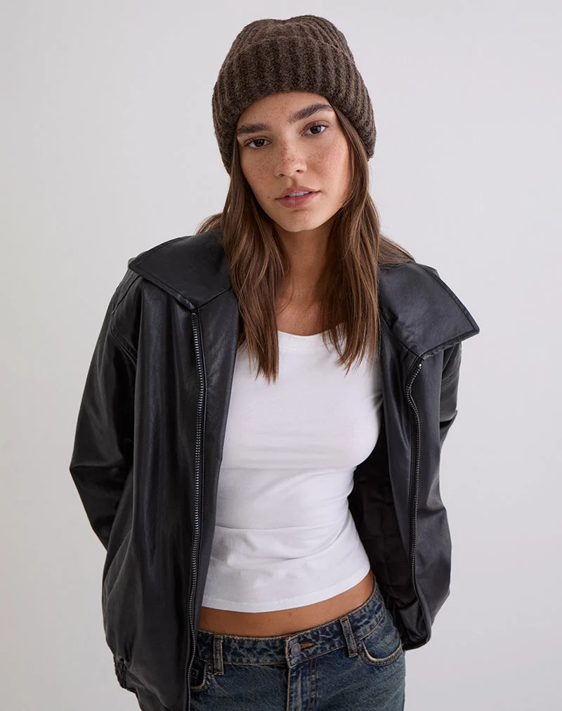 Bonnet Nivo marron