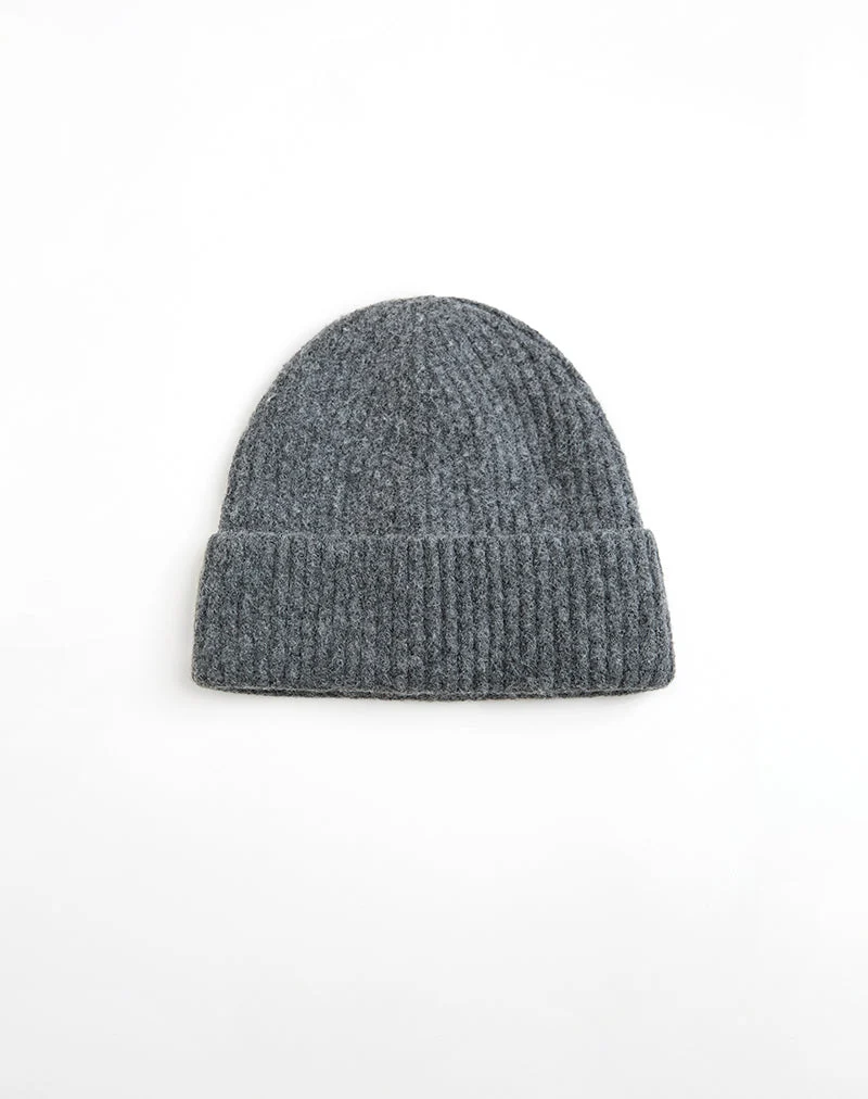 Bonnet Tano gris foncé