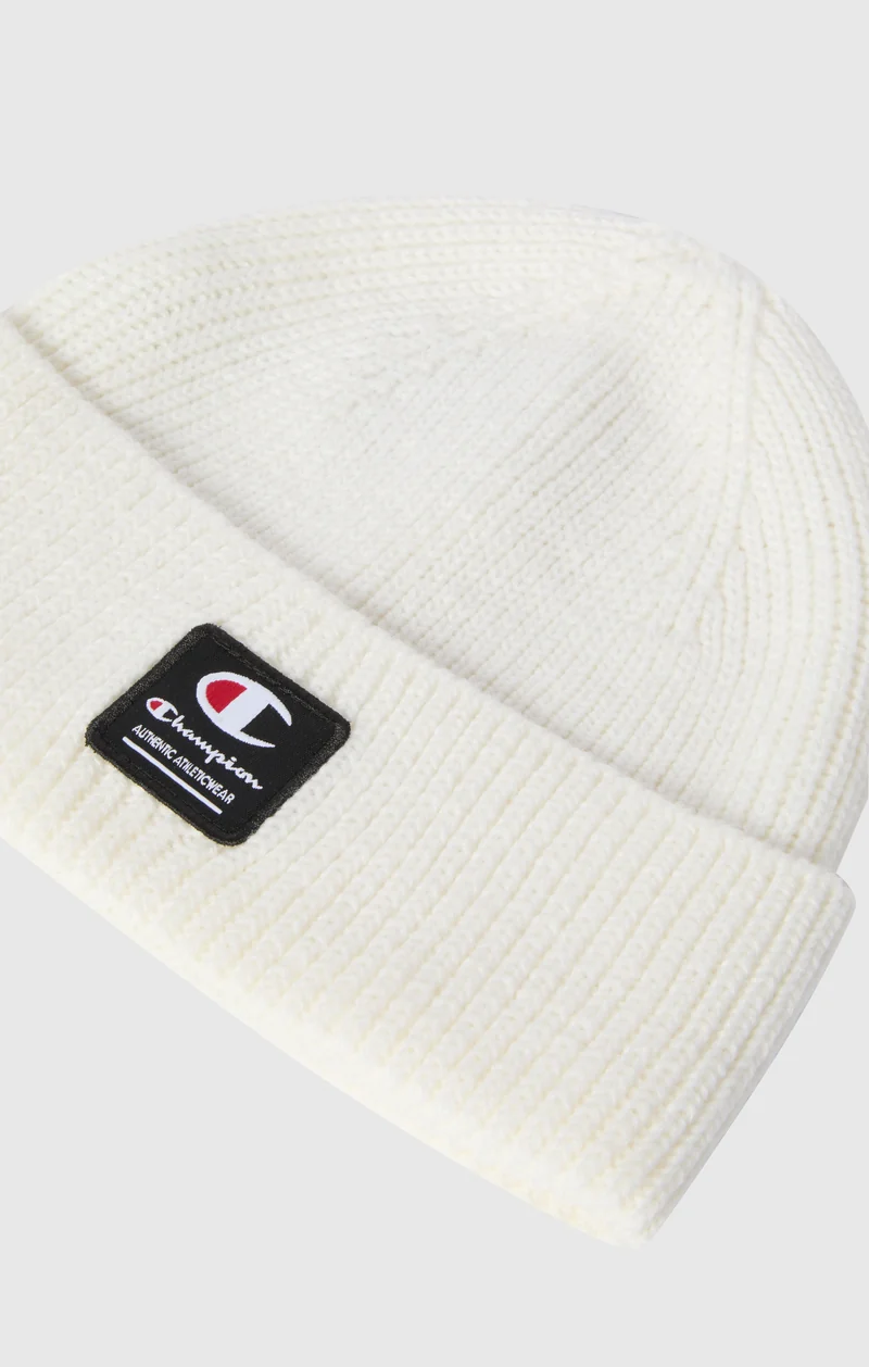 Champion Patch Logo Beanie Cap