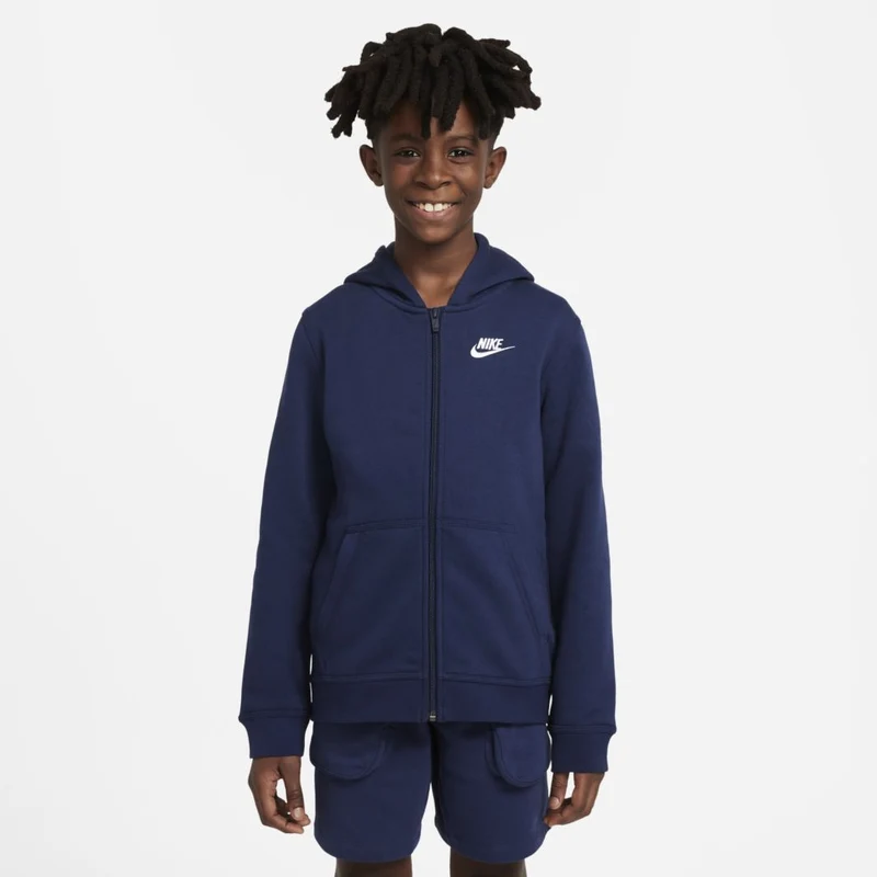 Nike Sweat à capuche à zip Nike Sportswear Club pour Enfant