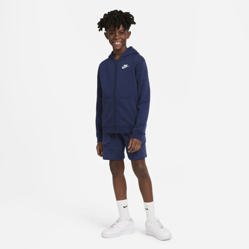 Nike Sweat à capuche à zip Nike Sportswear Club pour Enfant