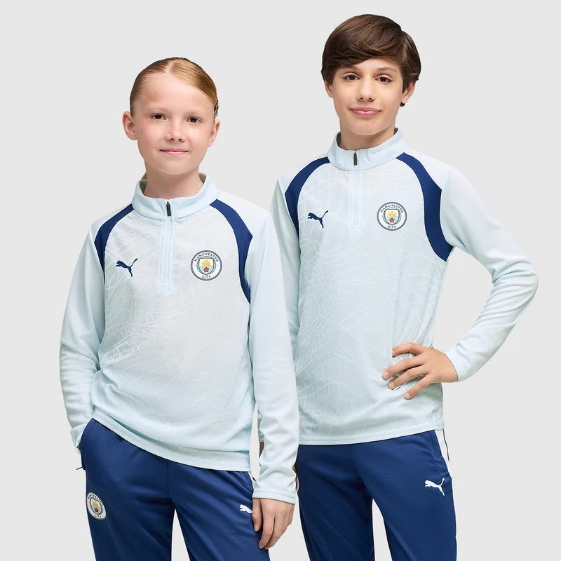 Puma Manchester City 26/27 Kids Training Drill Top