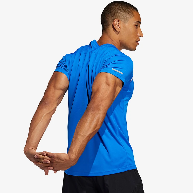 adidas Run 3 Stripe T-Shirt